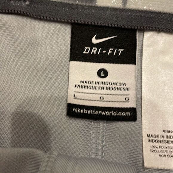 NWOT/EUC Nike Men’s Baseball Pants Gray Size L - Picture 8 of 8